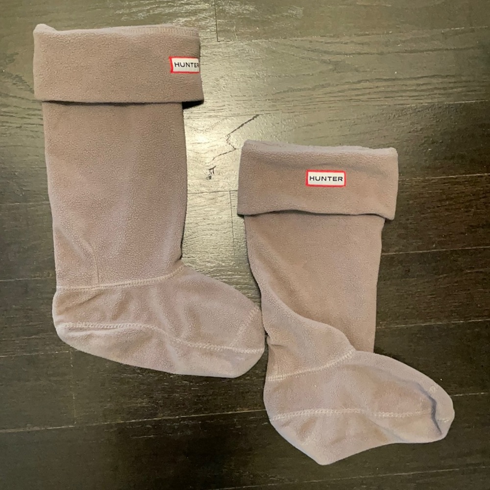 Hunter fleece socks - tall